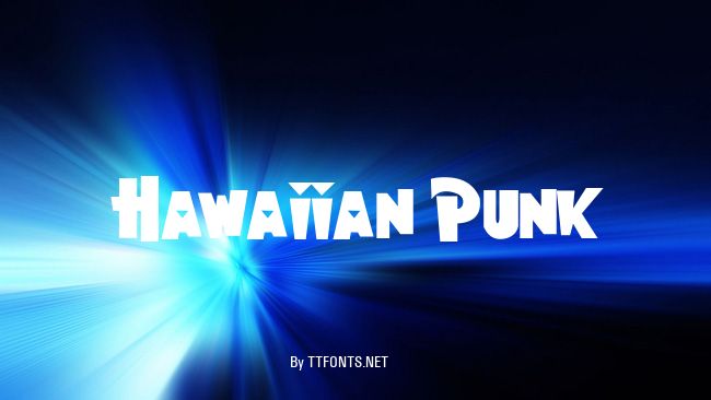 Hawaiian Punk example